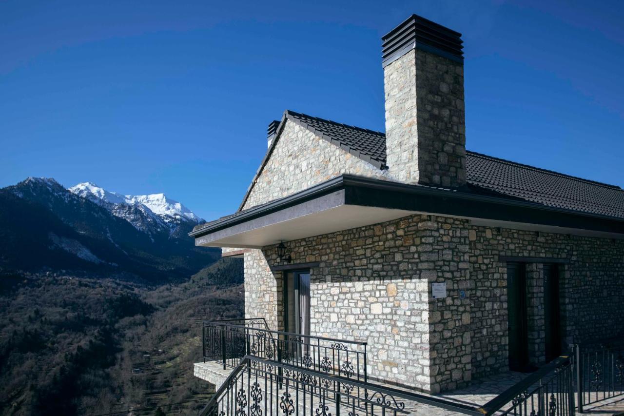 Δωμάτια Με Θέα Mega Chorio Bagian luar foto