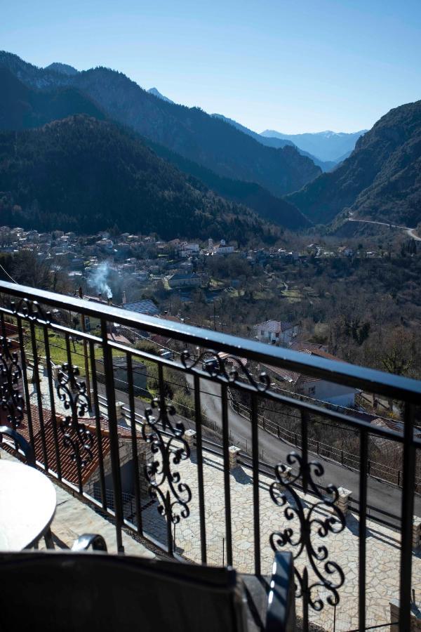 Δωμάτια Με Θέα Mega Chorio Bagian luar foto