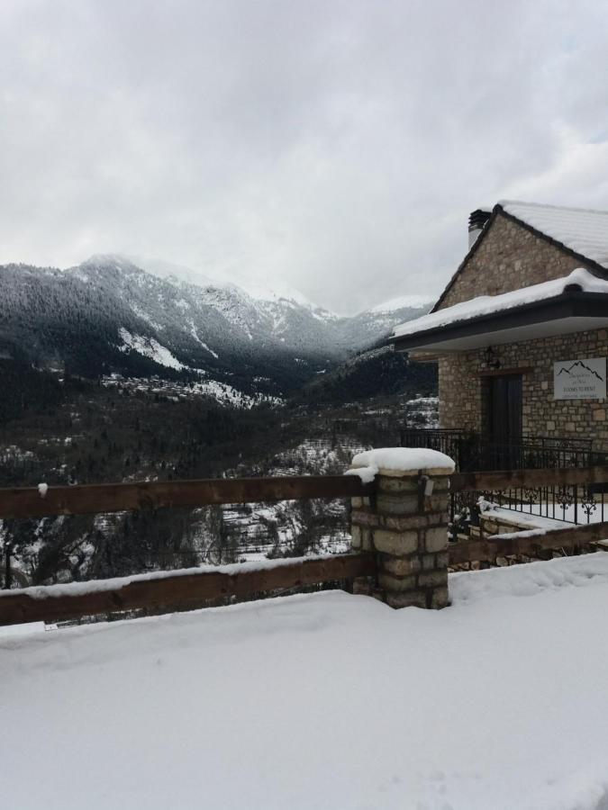 Δωμάτια Με Θέα Mega Chorio Bagian luar foto