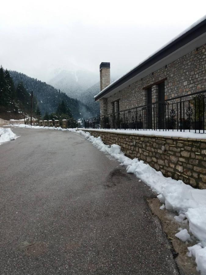 Δωμάτια Με Θέα Mega Chorio Bagian luar foto