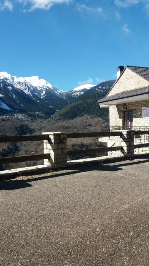 Δωμάτια Με Θέα Mega Chorio Bagian luar foto