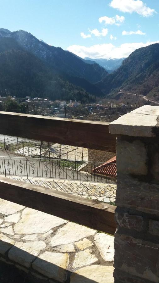 Δωμάτια Με Θέα Mega Chorio Bagian luar foto