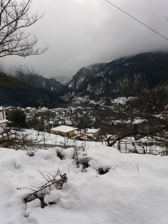 Δωμάτια Με Θέα Mega Chorio Bagian luar foto