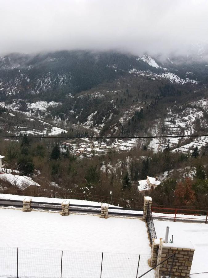 Δωμάτια Με Θέα Mega Chorio Bagian luar foto